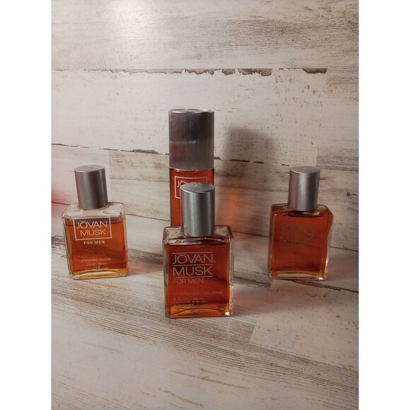 Jovan Musk 3 Oz. Spray With 3 Aftershave Splash (2 Oz.)  New - Picture 4 of 12